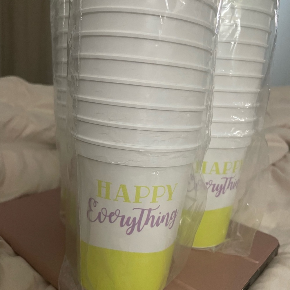 Happy Everything Cups